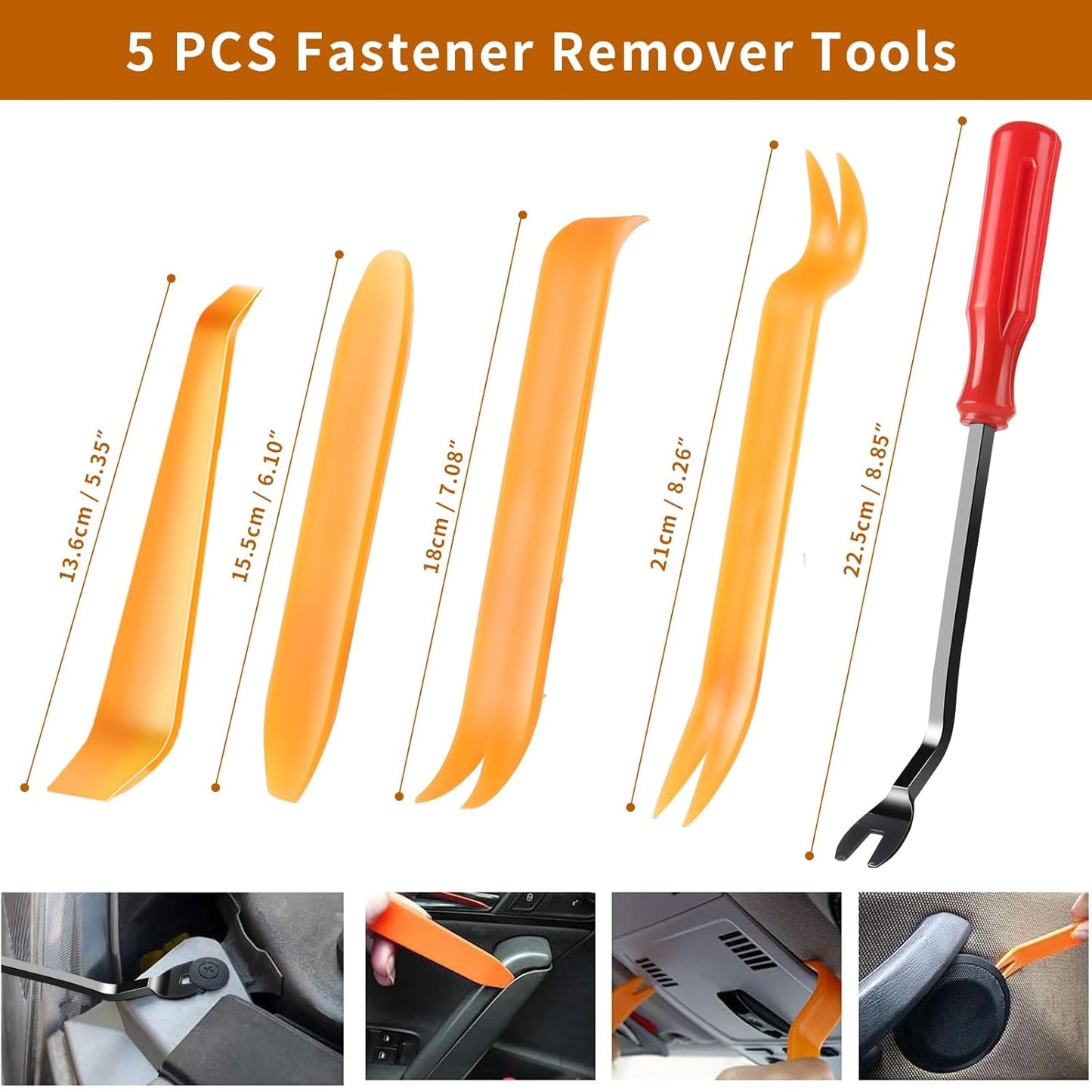 300PCS Tesla Fasteners Clips Nuts Plastic Rivets Kit for Tesla Model 3/Y/X/S