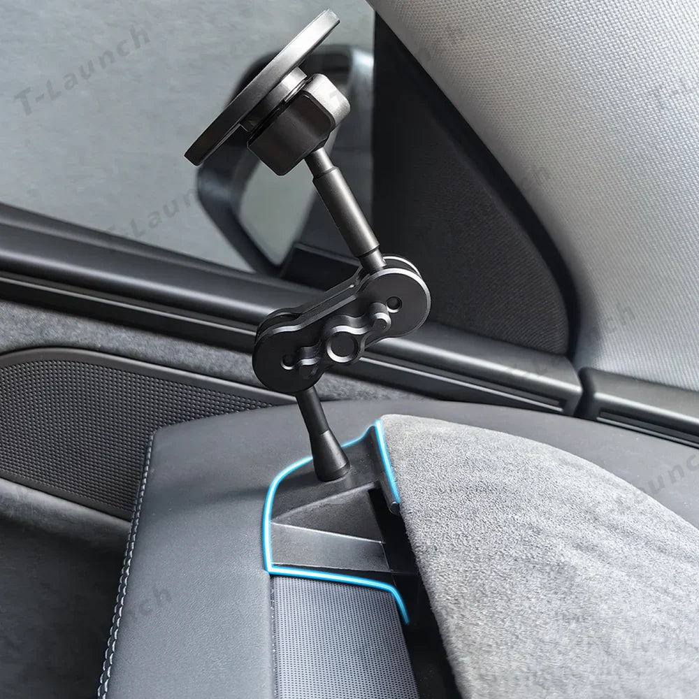 360° Adjustable Magnetic Phone Mount for Tesla Model Y Juniper 2025+ / Model 3 Highland 2024+