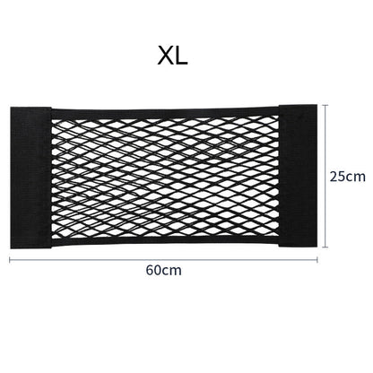 Trunk Mesh Cargo Net Storage Bag Fixed Net Bag For Tesla Model 3/Y/S/X XL
