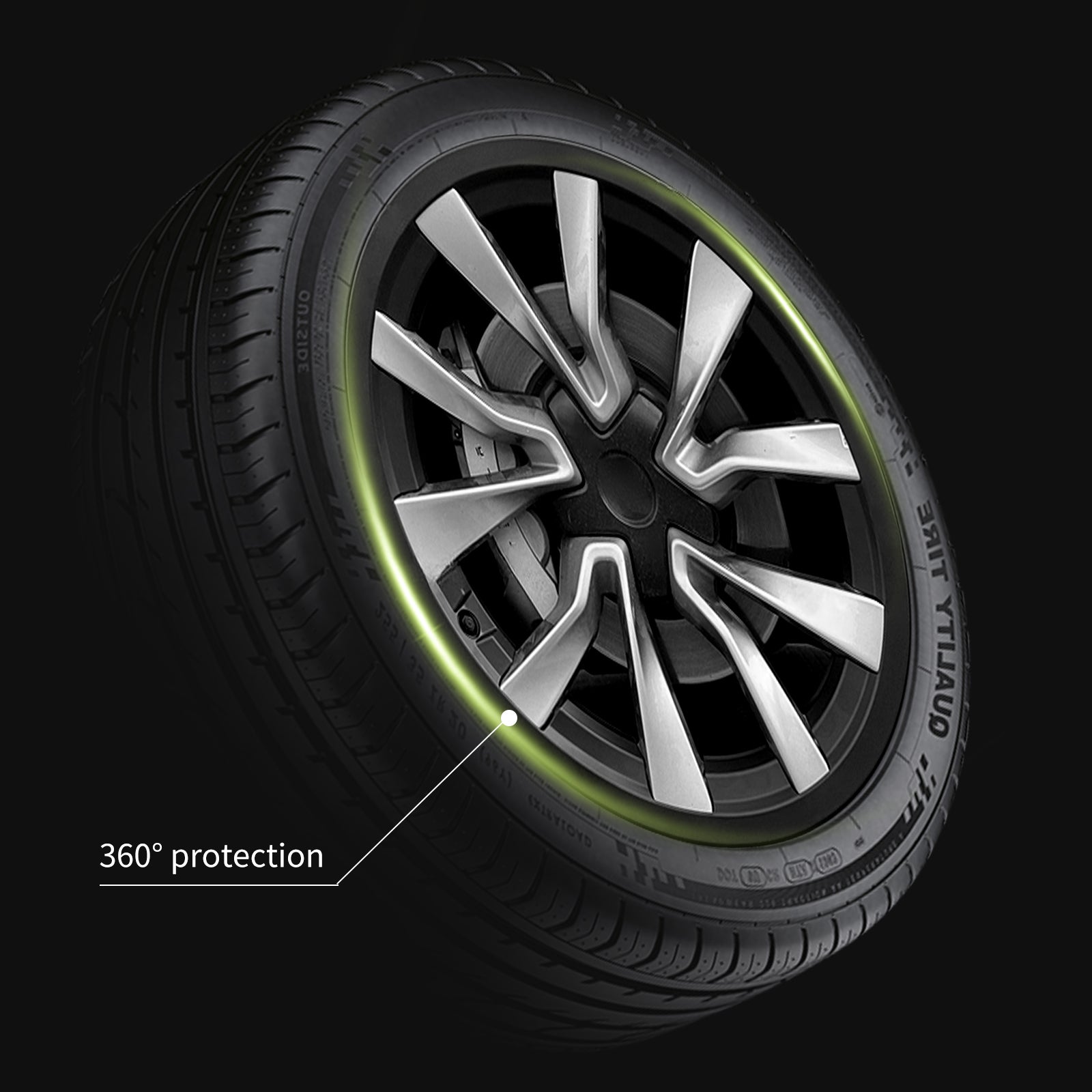 19 inch Wheel Rim Protector Ring For Tesla Model 3 Highland 2023-2025