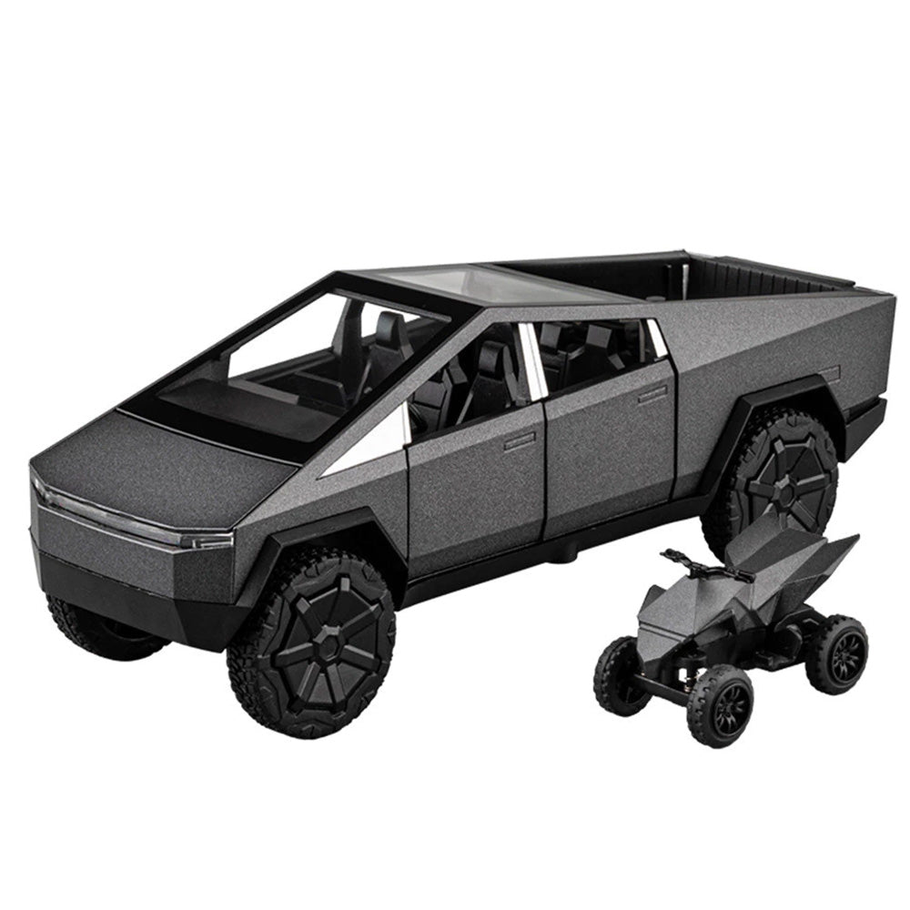 Cybertruck 1/32 Pickup Truck Alloy Car Model Grey