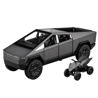 Cybertruck 1/32 Pickup Truck Alloy Car Model Grey