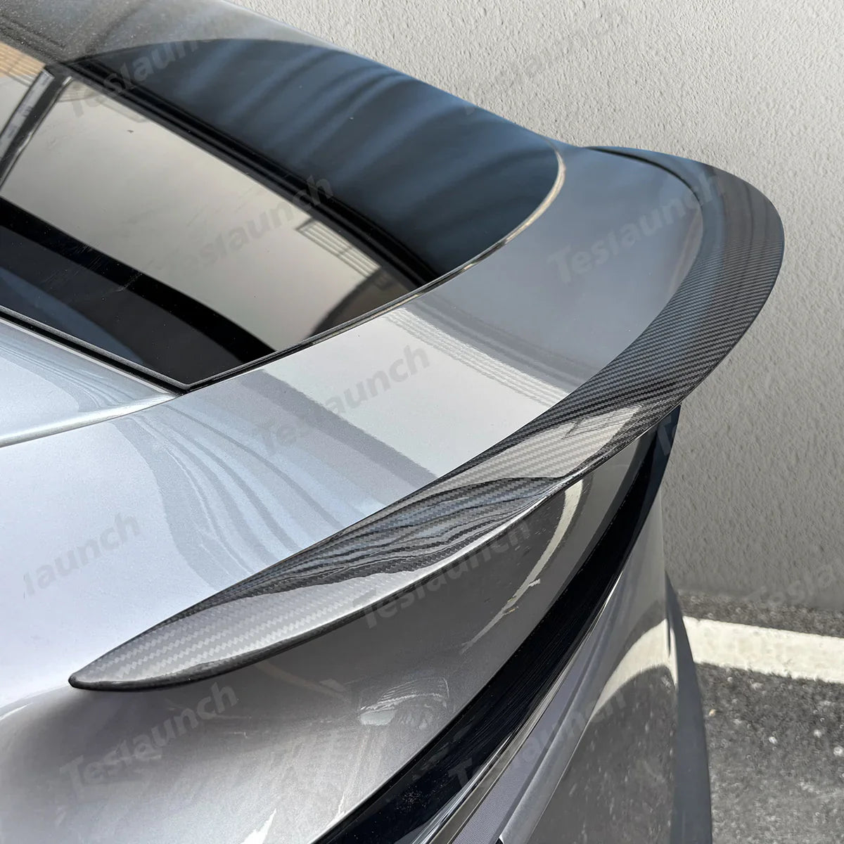 [Real Carbon Fiber] Rear Spoiler for Tesla Model 3/Y/S/X