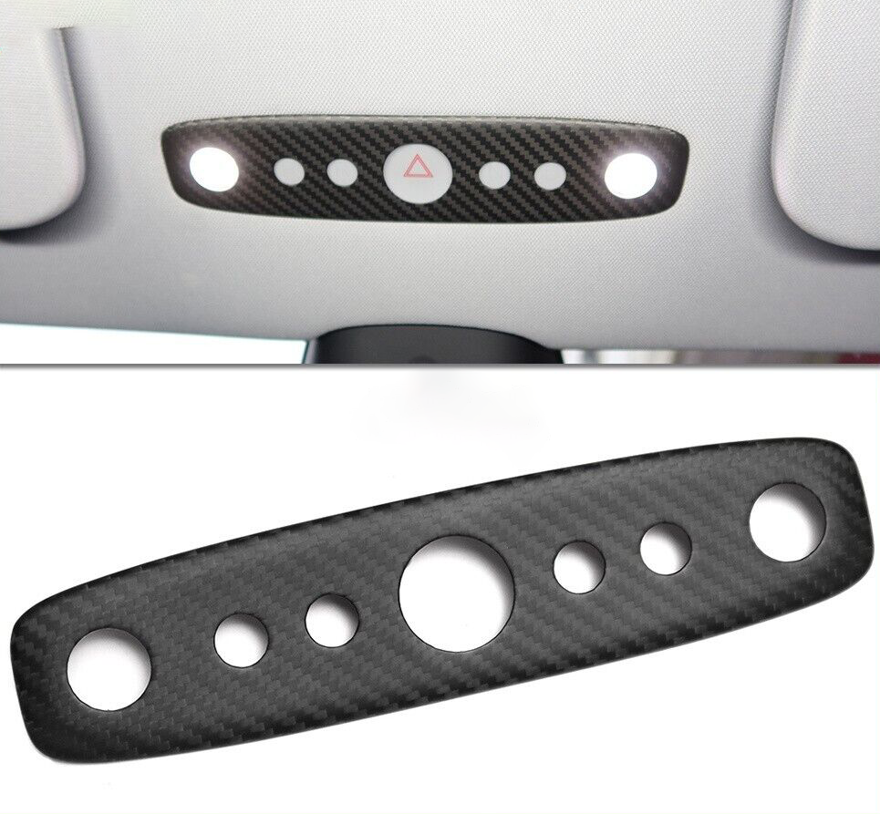 [Real Carbon Fiber] Reading Light Cover For Tesla 2024+ Model 3 Highland