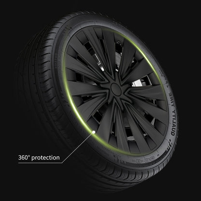 19 Inch Wheel Cover Design for Tesla Model Y (2020-2024) Hubcaps 4x Model Y Wheel Cover
