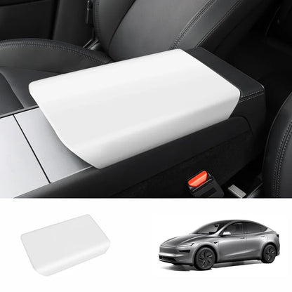 ABS Center Console Armrest Cover for Tesla Model Y Juniper 2025+ White