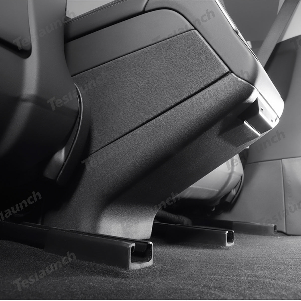 ABS Rear Center Console Protection Cover for Tesla Model Y Juniper 2025+