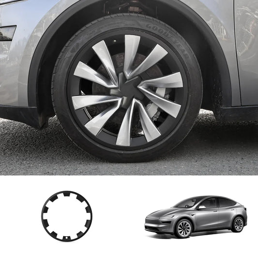 Replacement Rim Protector for Tesla Model Y Juniper 20" Helix 2.0 Wheels (1 or 2 PCS) Matte Black 1 PC