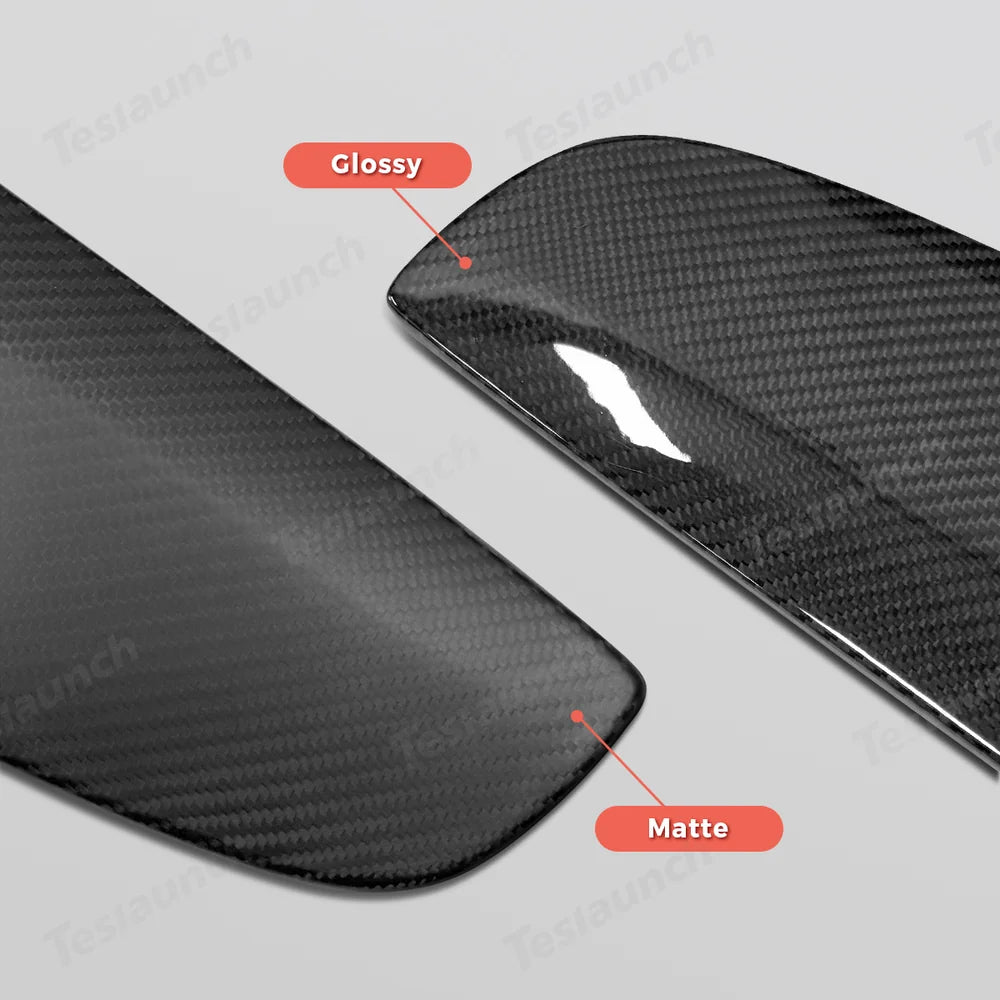 [Real Carbon Fiber] Dashboard Vent Trim for Tesla Model Y Juniper 2025+