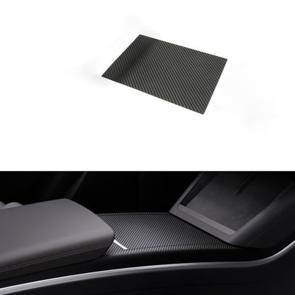 [Real Carbon Fiber] Center Console Cover Kit For Model X 2021+ Center Console Cover