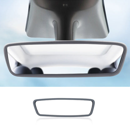 Model3/Y Inner Rearview Mirror Protective Cover Silicone Frame for Tesla Grey