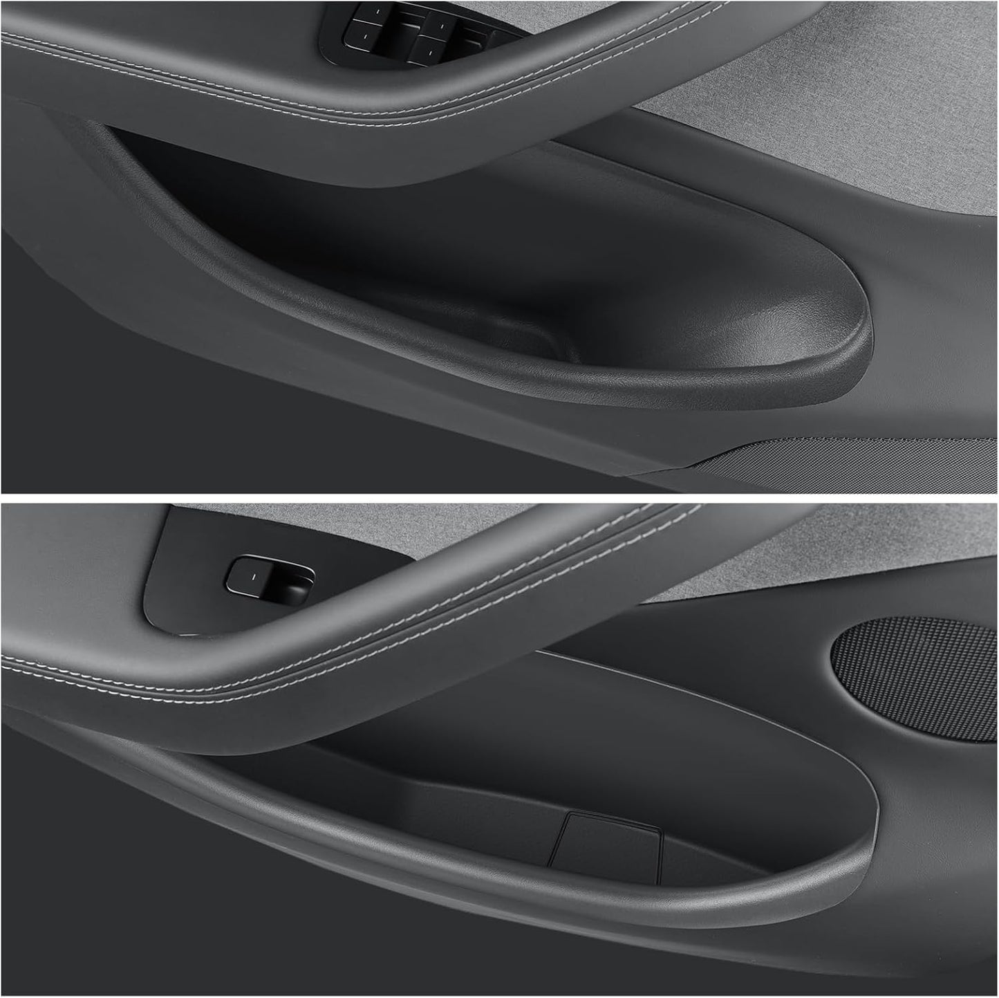 Waterproof TPE Door Organizer Bin for Tesla Model 3 Highland Y Juniper