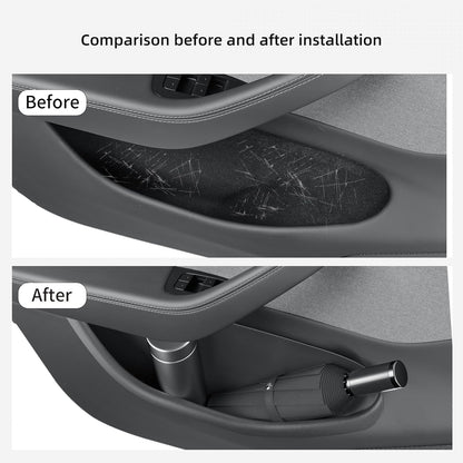Waterproof TPE Door Organizer Bin for Tesla Model 3 Highland Y Juniper