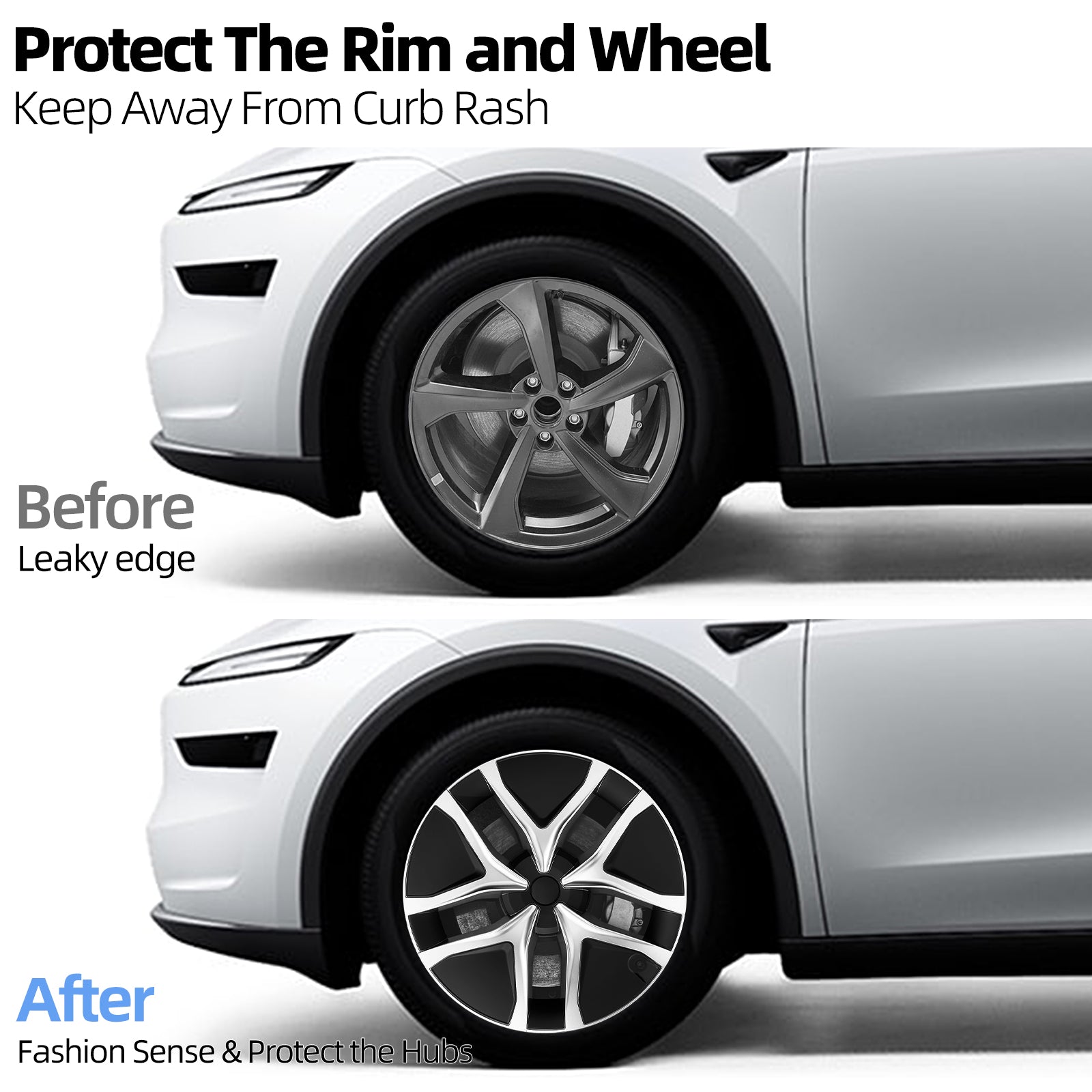19 Inch Silver Arachnid Wheel Cover Hubcap For Tesla Model Y Juniper