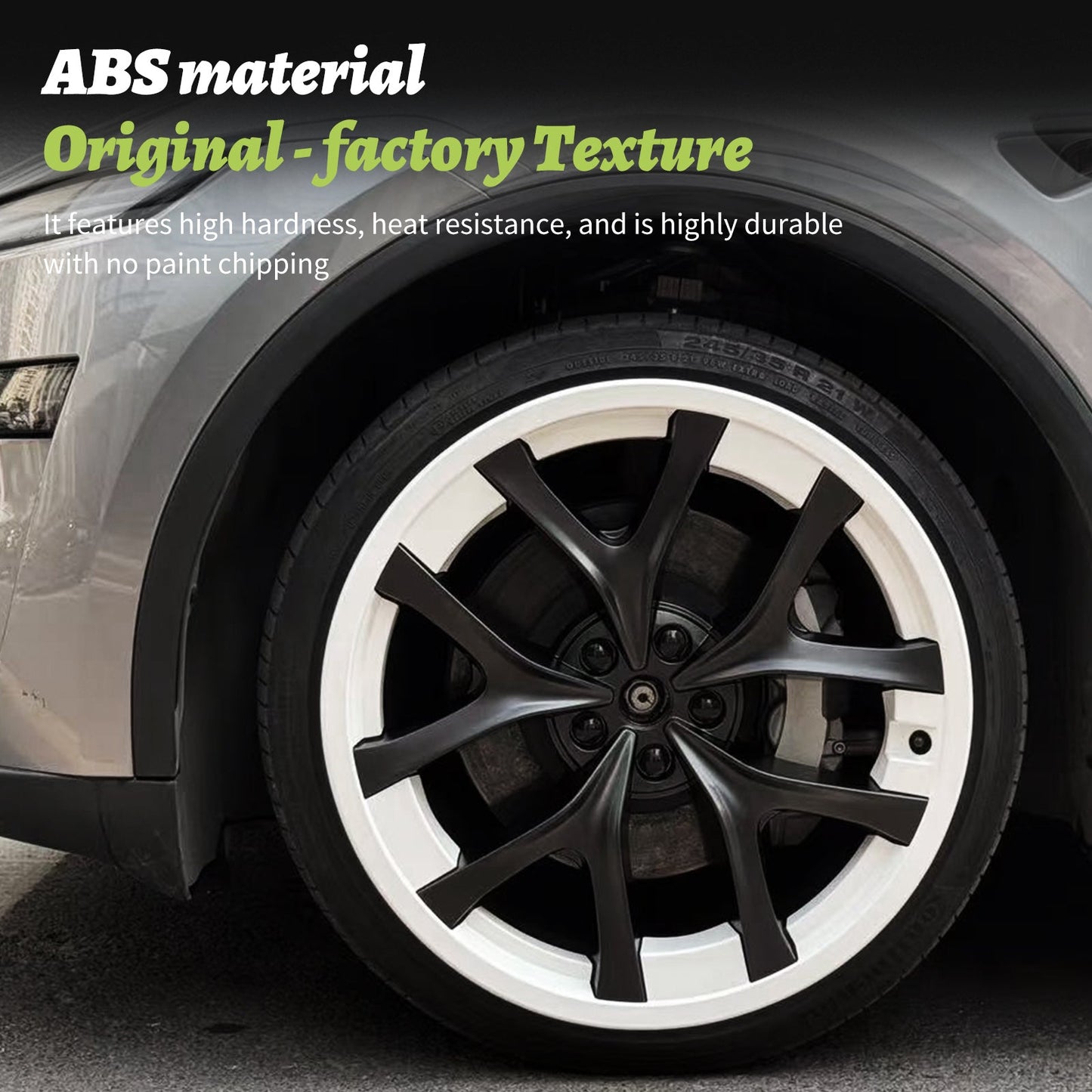 21 inch Rim Guard Hubcap Cover for Model Y Juniper Performance