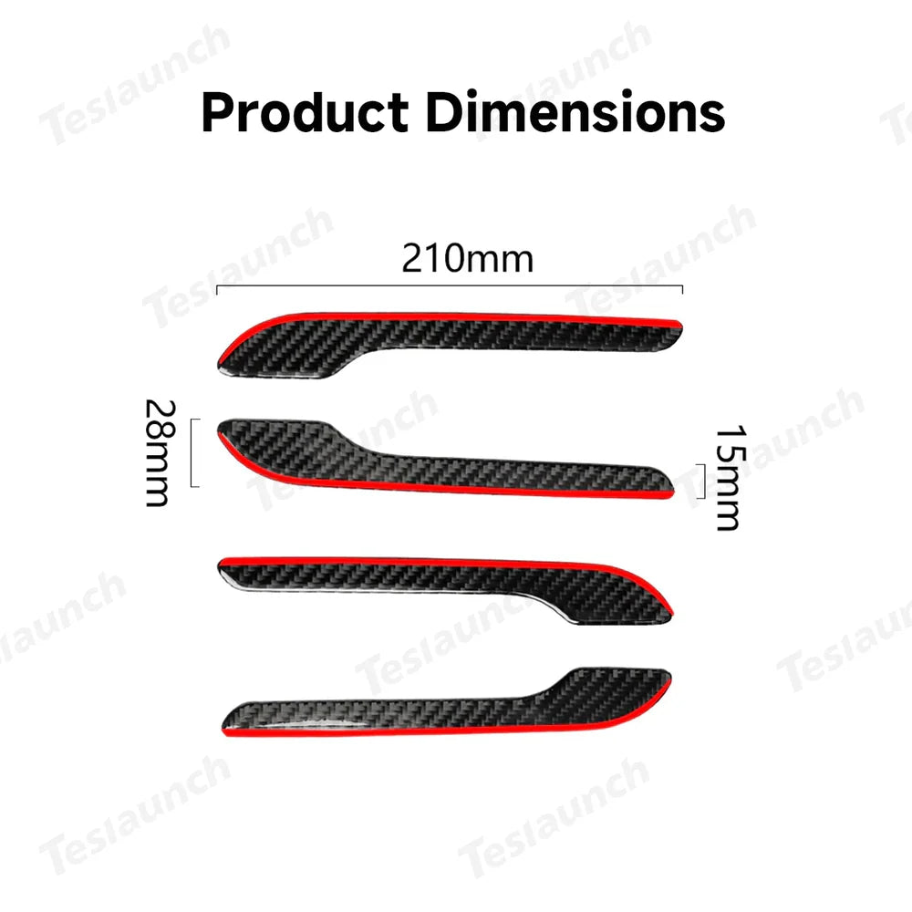 Door Handle Cover Trim For Tesla Model 3/Y (4PCS)