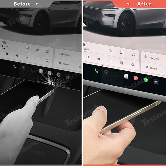 Multi-Functional Screen Protector Frame for Tesla Model Y Juniper 2025+