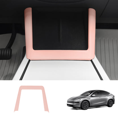 Center Console Wireless Charging Trim (ABS) for Tesla Model Y Juniper 2025+ Matte Pink