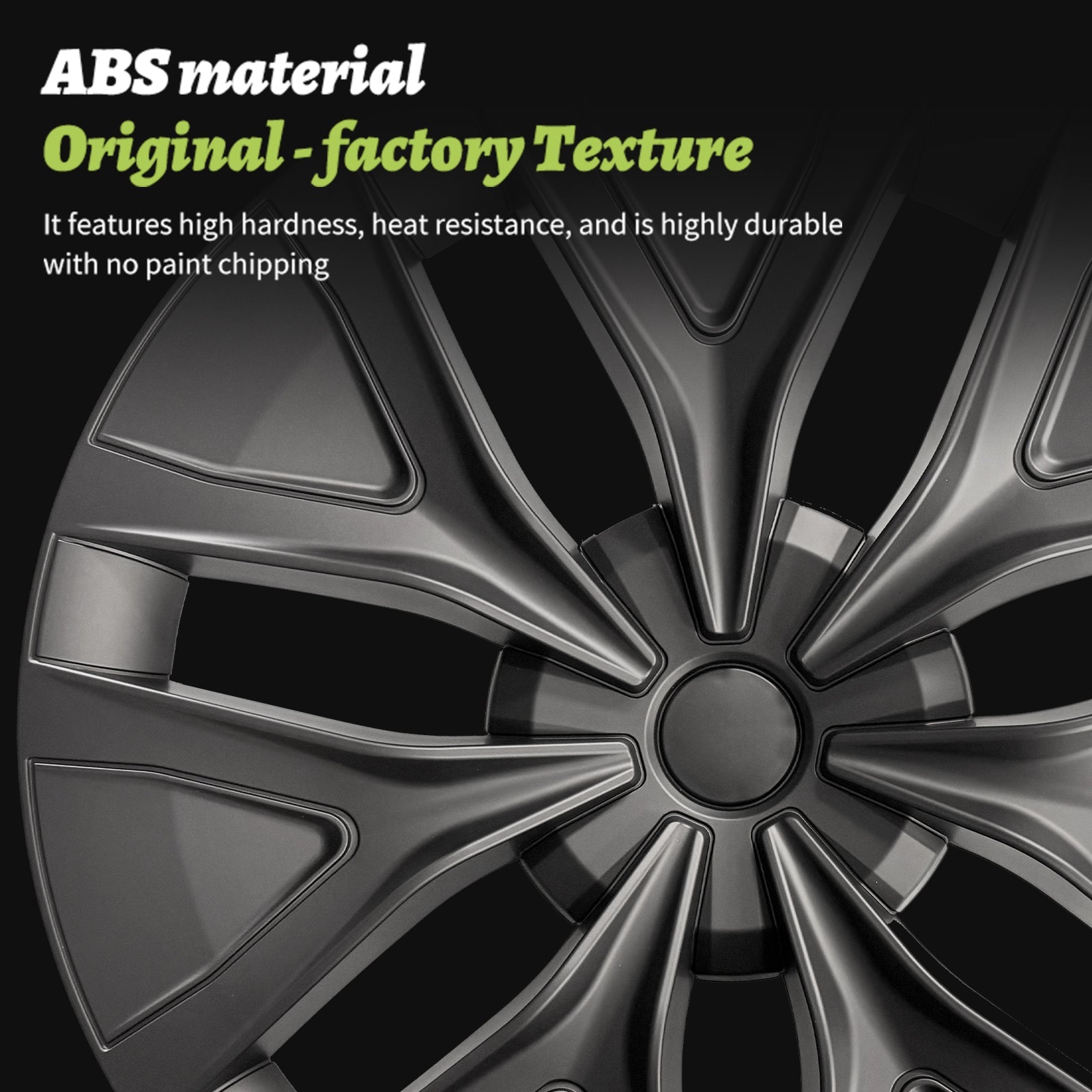 19 Inch Arachnid Wheel Cover Hub Caps For Tesla Model Y 2020-2024