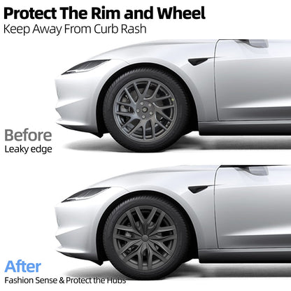 18" Arachnid Wheel Covers For Tesla Model 3 Highland