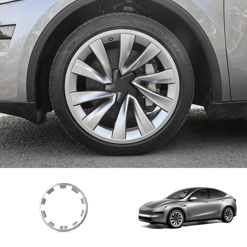 Replacement Rim Protector for Tesla Model Y Juniper 20" Helix 2.0 Wheels (1 or 2 PCS) Silver 1 PC