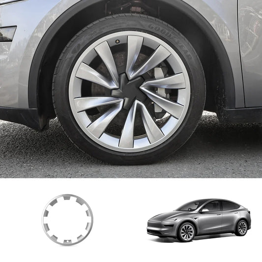 Replacement Rim Protector for Tesla Model Y Juniper 20" Helix 2.0 Wheels (1 or 2 PCS) Silver 1 PC