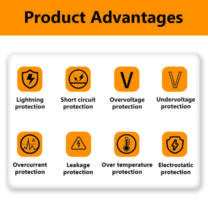 Level 2 J1772/NACS EV Charger for Home Portable EV Charger with Screen Display Adjustable Current