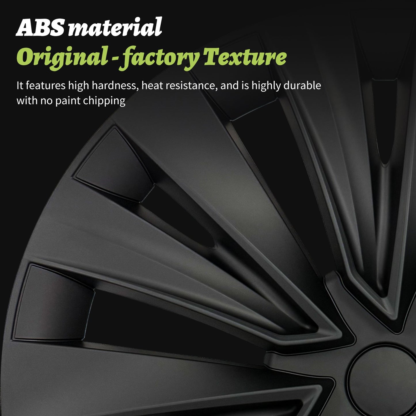 19 Inch Wheel Cover Design for Tesla Model Y (2020-2024) Hubcaps 4x Model Y Wheel Cover
