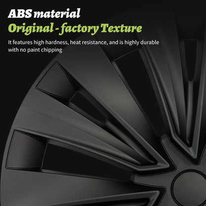 19 Inch Wheel Cover Design for Tesla Model Y (2020-2024) Hubcaps 4x Model Y Wheel Cover