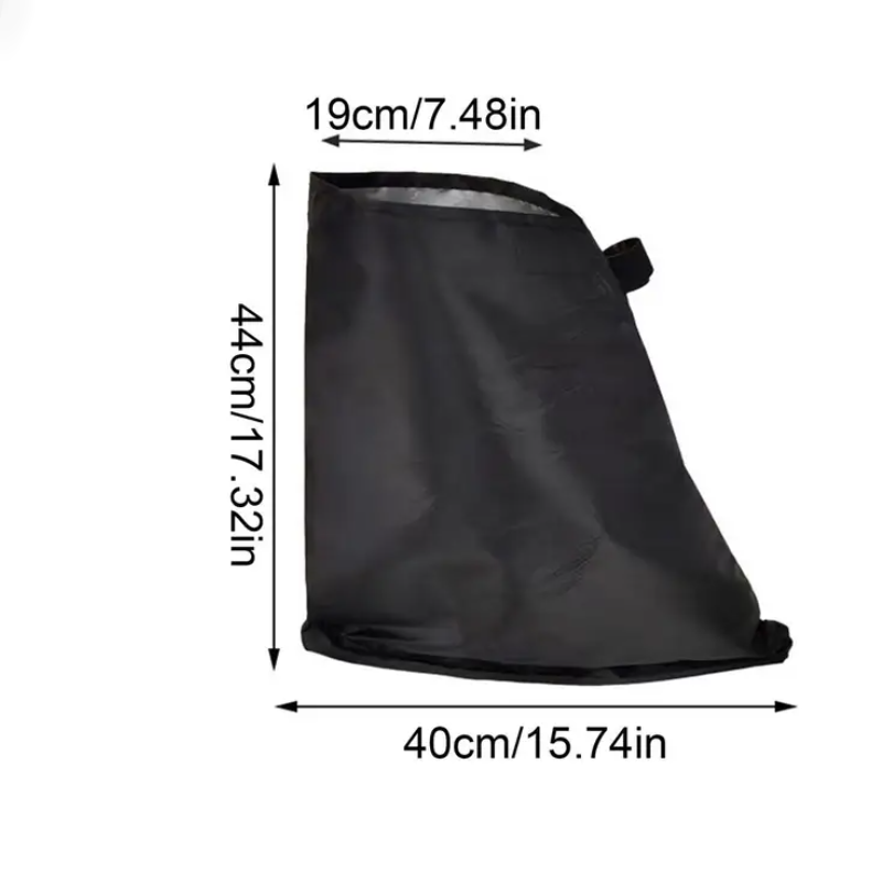 Waterproof Outdoor Charging Port Cover for EV（All Car） Black Magnetic speaker model