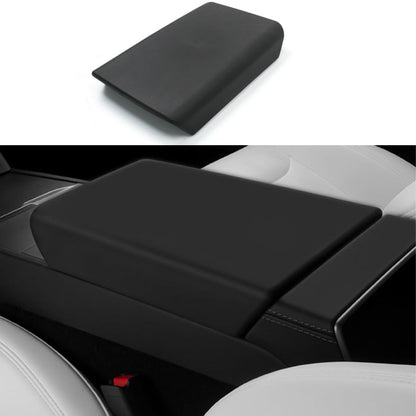 Non-Slip Center Console Armrest Cover for Tesla Model 3 Highland 2024+ Black