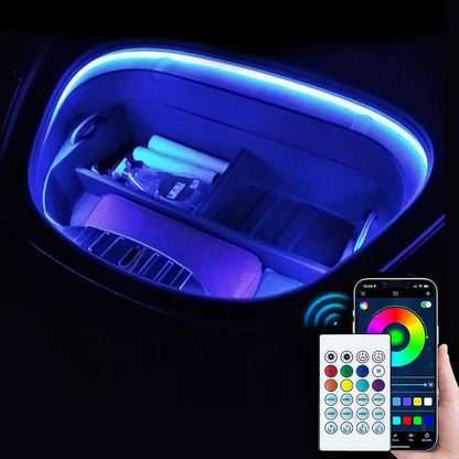 Model 3/Y Frunk LED Light Strip+App Remote Controller for Tesla Model Y (2021-2025)