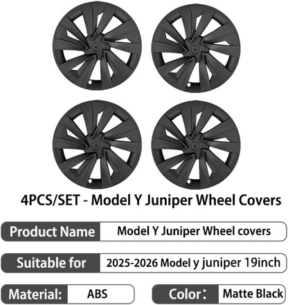 19 inch Hubcaps Wheel Cover Center Caps For Rims for Model Y Juniper