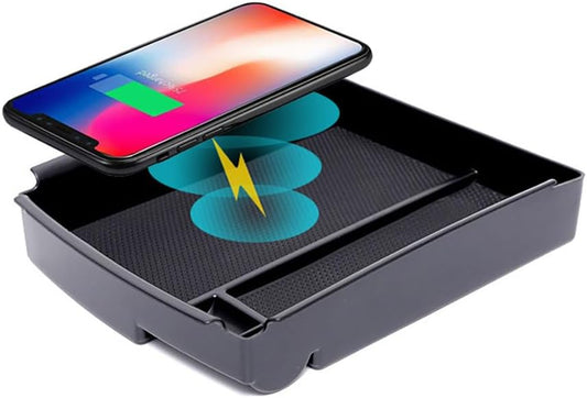 Wireless Charger Center Console Box Organizer Tray For Tesla Model S/X
