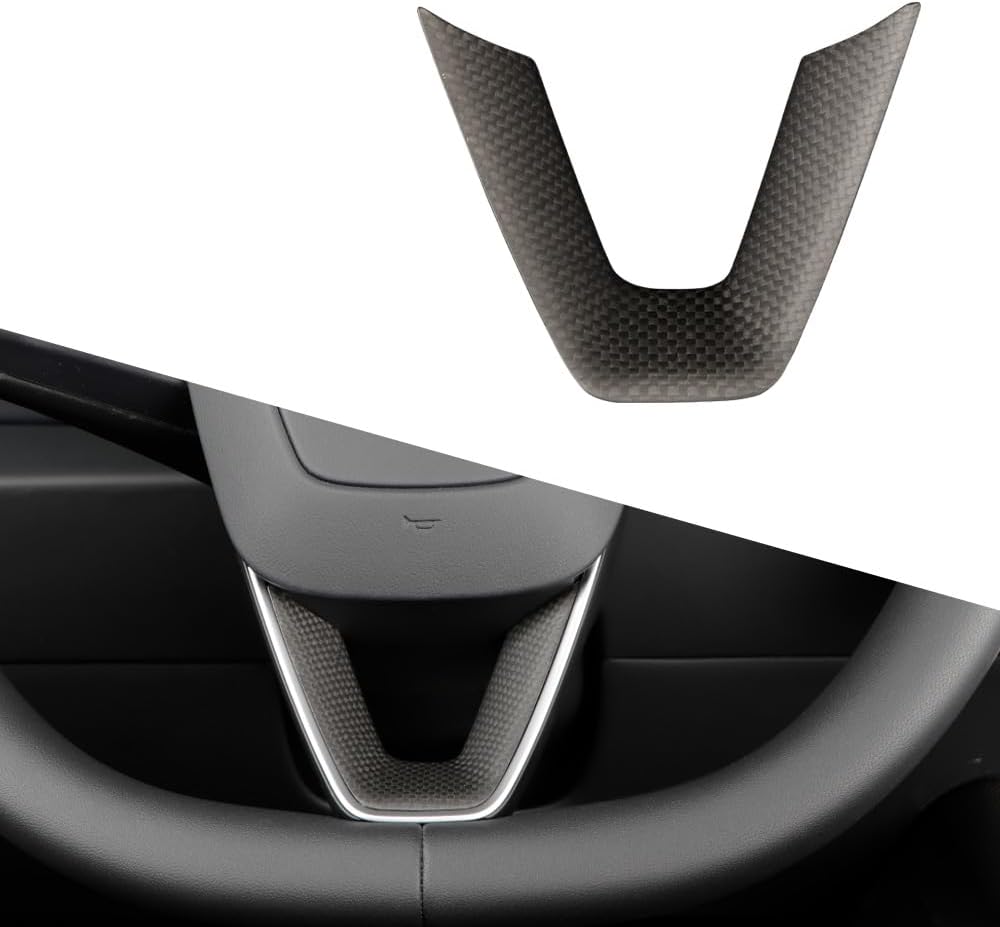 Carbon Fiber Center Control Touchscreen Cover for Tesla Model 3/Y