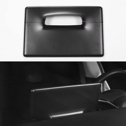 Carbon Fiber Center Control Touchscreen Cover Frame for Tesla Model 3/Y Matte black