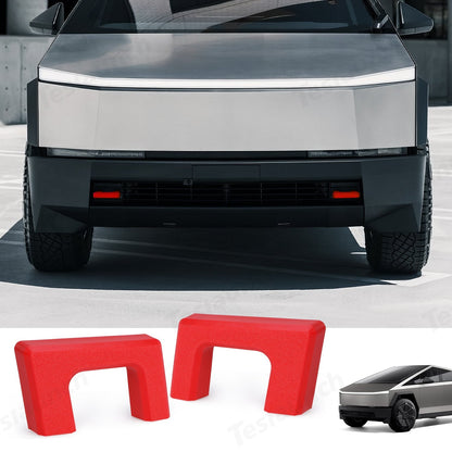 Cybertruck Front Tow Hook Covers (2 PCS) Red