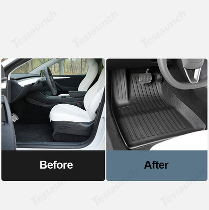 All Weather TPE Floor Mat for Tesla 2024 Model 3 Highland