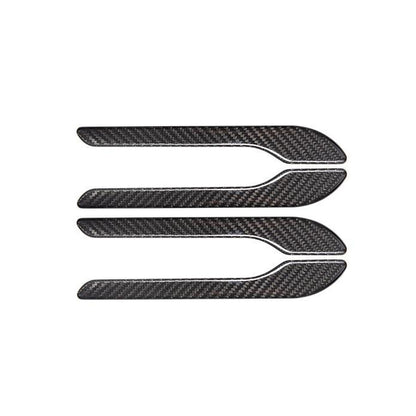 [Real Carbon Fiber] Door Handle Cover For Tesla Model 3/Y (4 Pcs) (2017-2025) Real Glossy Carbon Fiber
