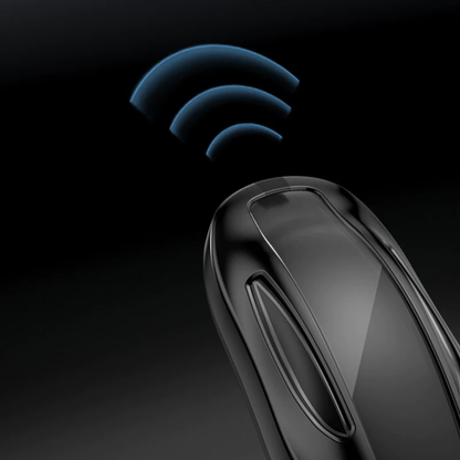 Alloy and Leather Key Fob Cover for Tesla Model 3/Y/S/X