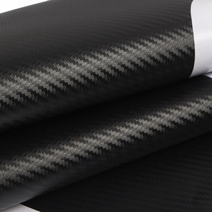 Carbon Fiber 3D Door Anti-kick Anti-dirty Protective Sticker (4 PCS) for Tesla Model 3/X/S (2016-2020)