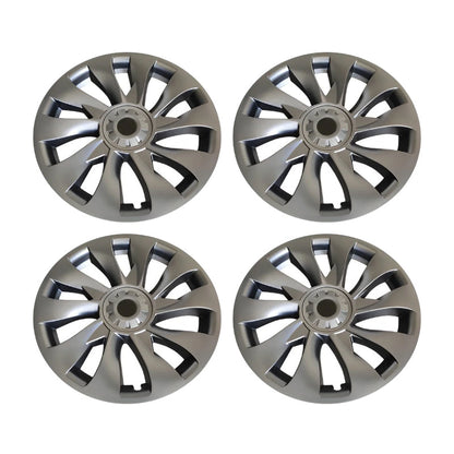 Model 3 Performance Style Wheel Hub Caps - 18" Uberturbine Style Wheel Hubcap (4 Pcs) for Tesla Model 3 18" (4 Pcs) Matte Grey