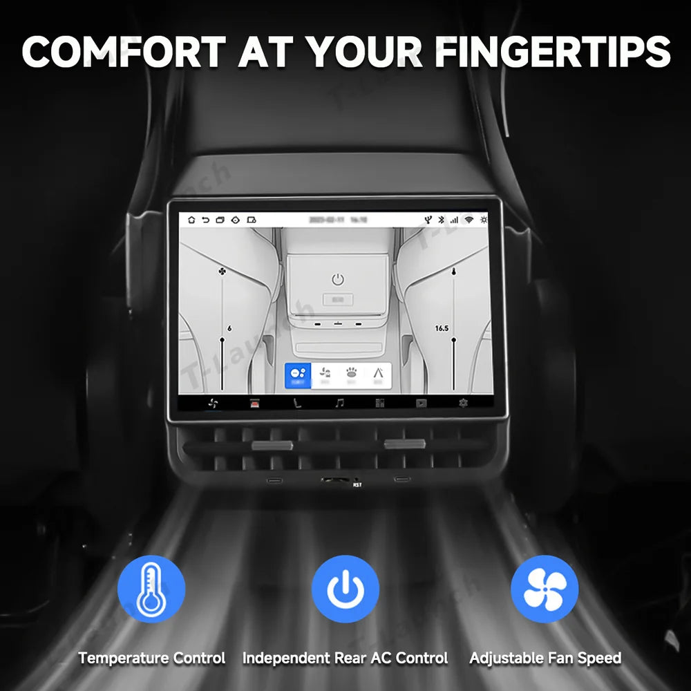 8.66-inch Large Rear Smart Display for Tesla Model 3 (2017-2023) / Model Y (2020-2024)