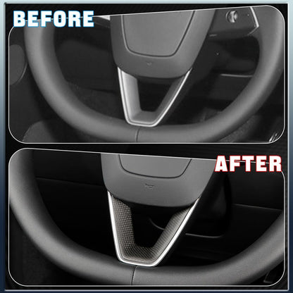 Carbon Fiber Center Control Touchscreen Cover for Tesla Model 3/Y
