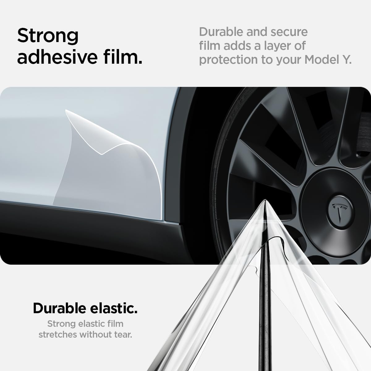 Rear Fender Auto Paint Protection Film For Tesla Model Y 2021-2026