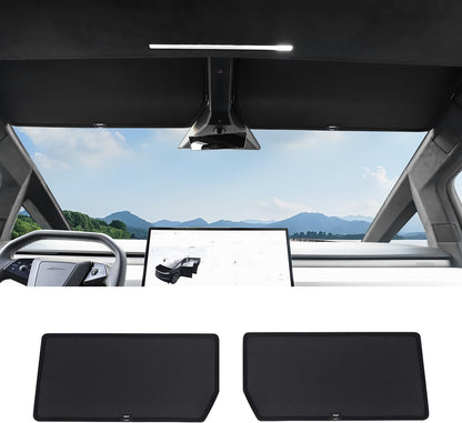 Cybertruck Sun Shade Windshield Sun Visor for 2026 2025 2024 Tesla Cybertruck, Custom Fit Front Window Sunshade, Blocks Heat & UV, Keeps Interior Cool, Cybertruck Accessories for Sun Protection