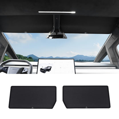 Cybertruck Sun Shade Windshield Sun Visor for 2026 2025 2024 Tesla Cybertruck, Custom Fit Front Window Sunshade, Blocks Heat & UV, Keeps Interior Cool, Cybertruck Accessories for Sun Protection