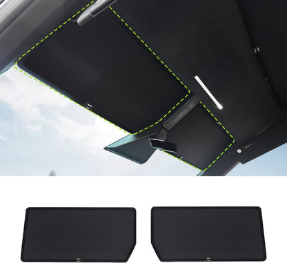 Cybertruck Sun Shade Windshield Sun Visor for 2026 2025 2024 Tesla Cybertruck, Custom Fit Front Window Sunshade, Blocks Heat & UV, Keeps Interior Cool, Cybertruck Accessories for Sun Protection