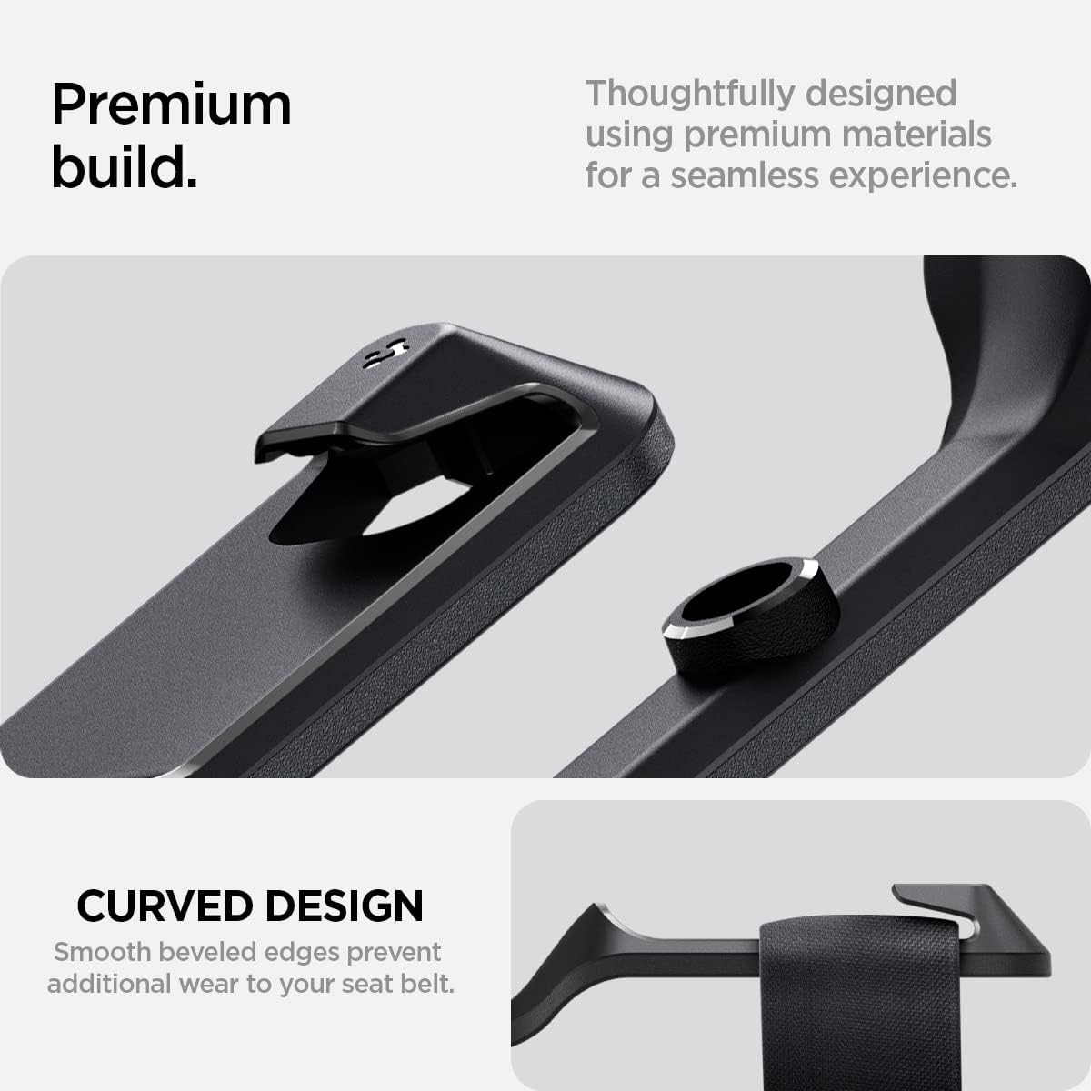 2 Pack Backseat Seatbelt Guide Holder Tesla Model Y (2020-2024)