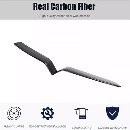 Carbon Fiber Front Grille Insert Trim for Tesla Model X